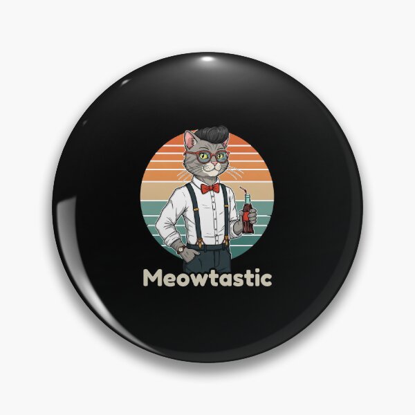 Item preview, Meowtastic Vintage Cat designed and sold by Meow Cat.