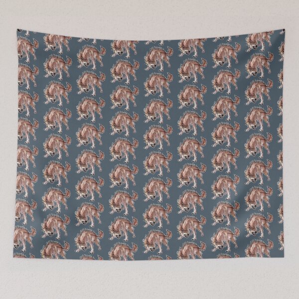 Item preview, Raised Hackles - Dire Wolf designed and sold by Sparklepupfaeri.