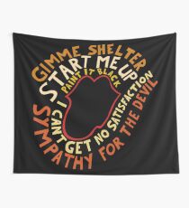 Rolling Stones - Songs Wall Tapestry