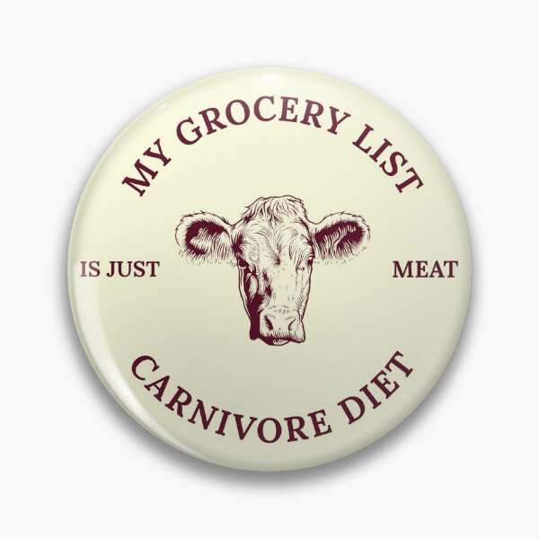 Item preview, Carnivore grocery list designed and sold by dreamlandbuyers.
