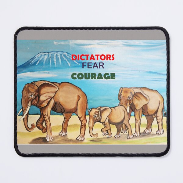 Item preview, Dictators Fear Courage designed and sold by annenambiro.