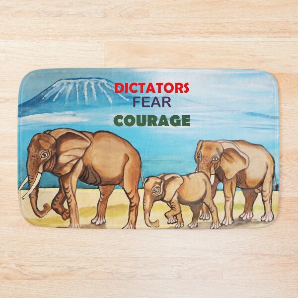 Item preview, Dictators Fear Courage designed and sold by annenambiro.
