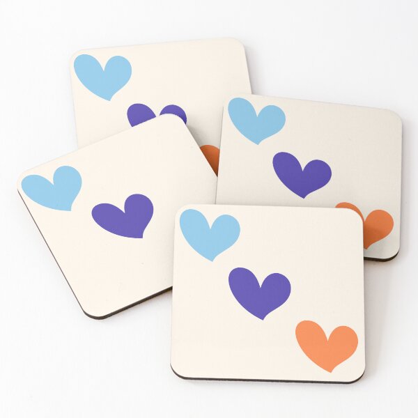Item preview, hearts designed and sold by Paper Drip.