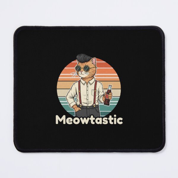 Item preview, Stylish Vintage Cat – Meowtastic Edition designed and sold by Meow Cat.