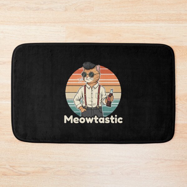 Item preview, Stylish Vintage Cat – Meowtastic Edition designed and sold by Meow Cat.
