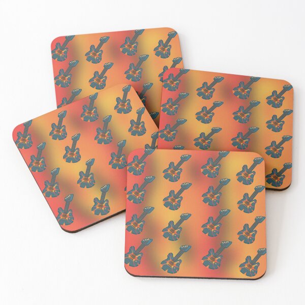 Item preview, Volcanic guitar pattern designed and sold by tiffydigital26.