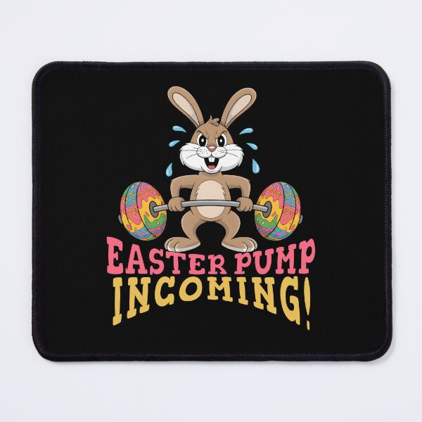 Item preview, Easter Pump Incoming Cute Bunny Workout Design designed and sold by Fragy72.