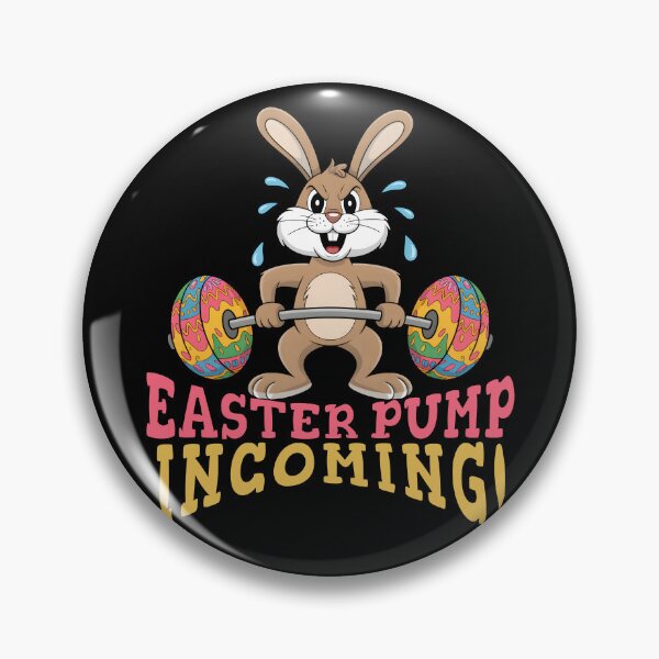 Item preview, Easter Pump Incoming Cute Bunny Workout Design designed and sold by Fragy72.