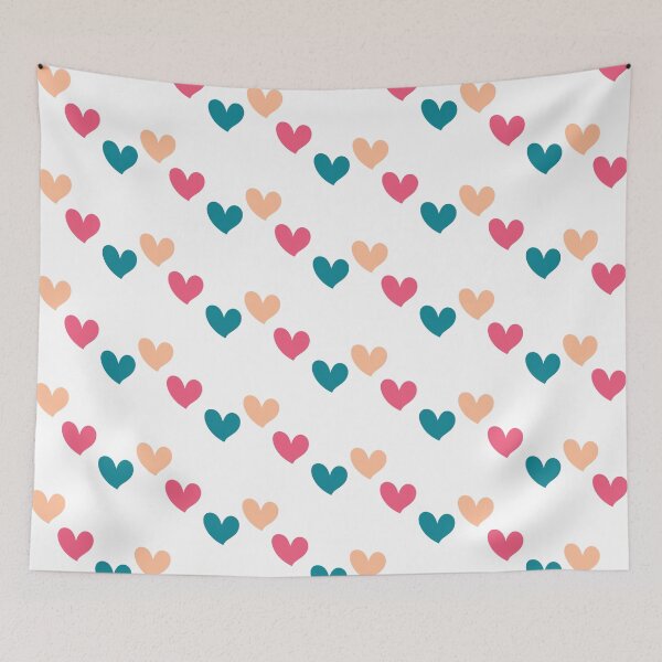 Item preview, hearts designed and sold by Paper Drip.