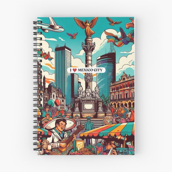 Item preview, Mexico City Vacation AI Art – Perfect for Travel Lovers, Culture Enthusiasts & Stylish Urban Adventure Accessories designed and sold by knalpot-design.