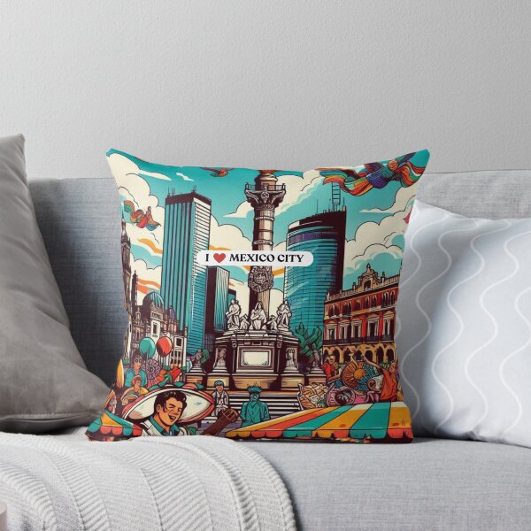 Item preview, Mexico City Vacation AI Art – Perfect for Travel Lovers, Culture Enthusiasts & Stylish Urban Adventure Accessories designed and sold by knalpot-design.