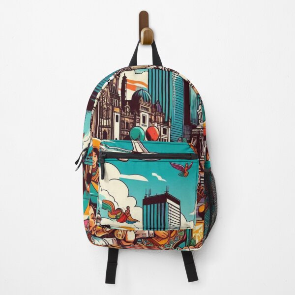 Item preview, Mexico City Vacation AI Art – Perfect for Travel Lovers, Culture Enthusiasts & Stylish Urban Adventure Accessories designed and sold by knalpot-design.