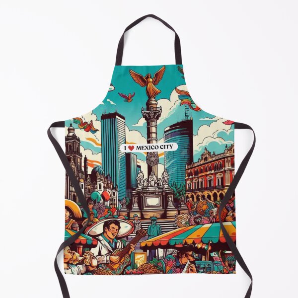 Item preview, Mexico City Vacation AI Art – Perfect for Travel Lovers, Culture Enthusiasts & Stylish Urban Adventure Accessories designed and sold by knalpot-design.