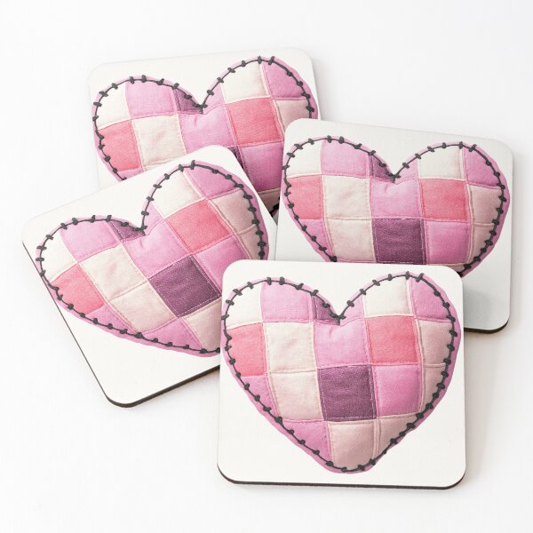 Item preview, Y2K Patch Heart designed and sold by RoseoftheWild.