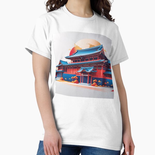Vista previa del artículo con la obra «Templo Shaolin», diseñado y vendido por MareoAnime.