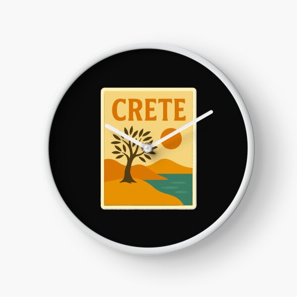 Item preview, Crete Sunbend – Retro Olive Terrain designed and sold by ALITOPRINCE.