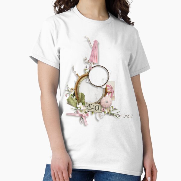 Pink - Beach - Summer lovin Classic T-Shirt