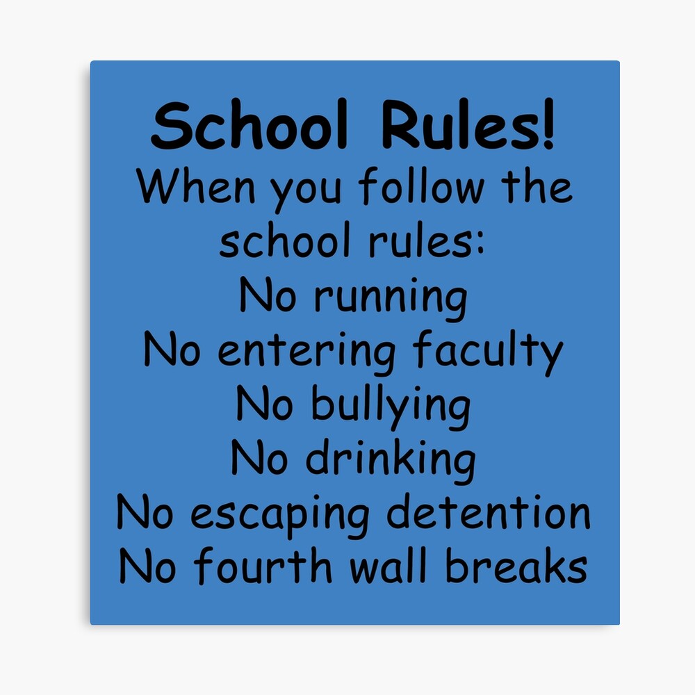 School Rules