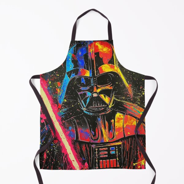 Item preview, Darth Vader, colorful paint splatter background, designed and sold by Gooos.