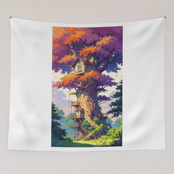 Item preview, Tree House designed and sold by ArtCraftLab.