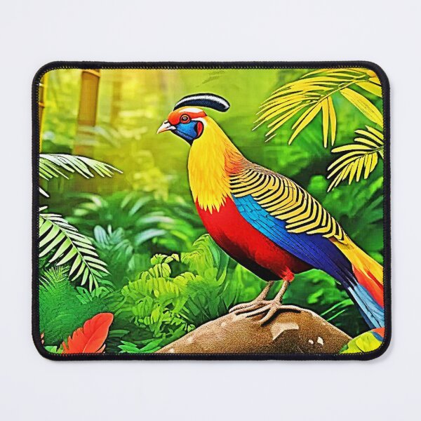 Item preview, Golden Pheasant Bright Design designed and sold by Health And Fitness Posts e-Store.