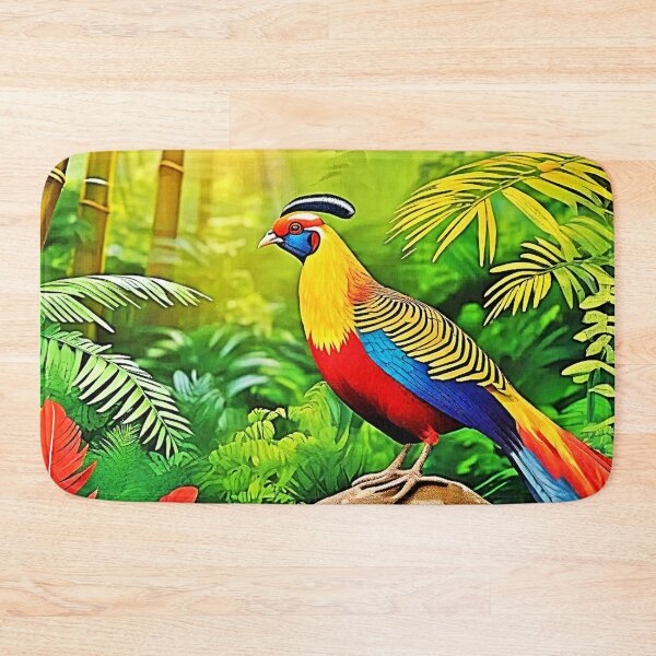 Item preview, Golden Pheasant Bright Design designed and sold by Health And Fitness Posts e-Store.