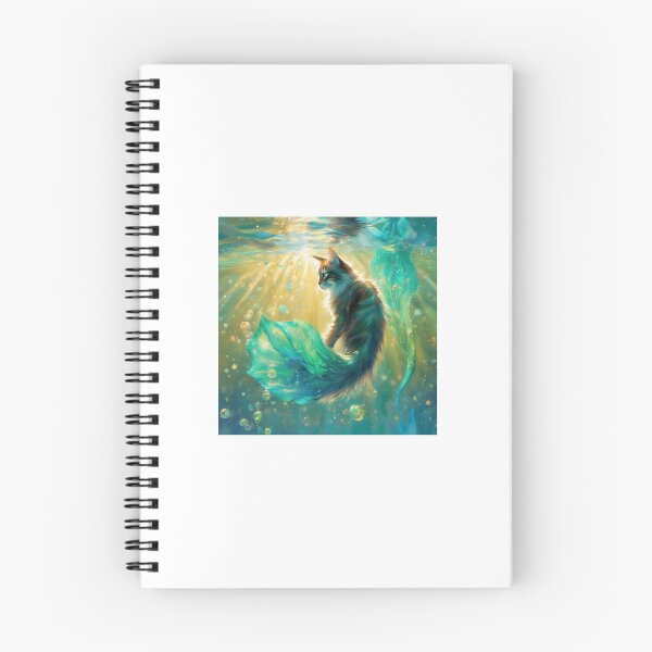 Item preview, Mercat (Mermaid Cat) designed and sold by Pamoji3.