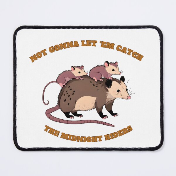 Item preview, Possum Mama and babies, not gonna let 'em catch the midnight riders designed and sold by fenrirwulf68.