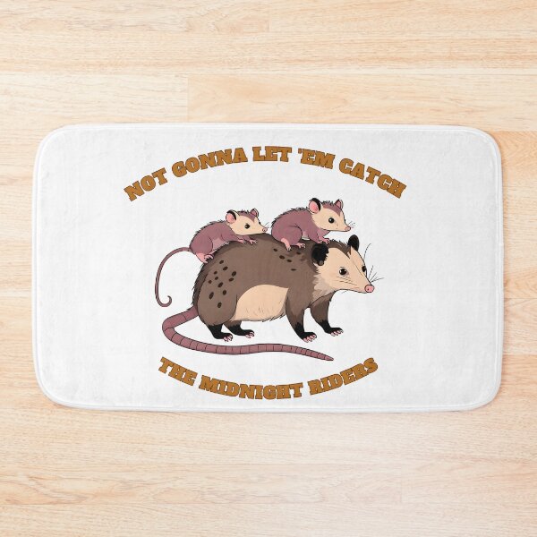 Item preview, Possum Mama and babies, not gonna let 'em catch the midnight riders designed and sold by fenrirwulf68.