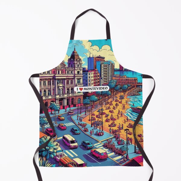 Item preview, Montevideo Uruguay Vacation AI Art – Perfect for Travel Lovers, City Enthusiasts & Stylish Urban Accessories designed and sold by knalpot-design.