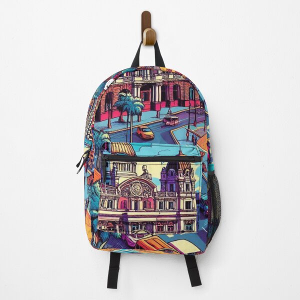 Item preview, Montevideo Uruguay Vacation AI Art – Perfect for Travel Lovers, City Enthusiasts & Stylish Urban Accessories designed and sold by knalpot-design.