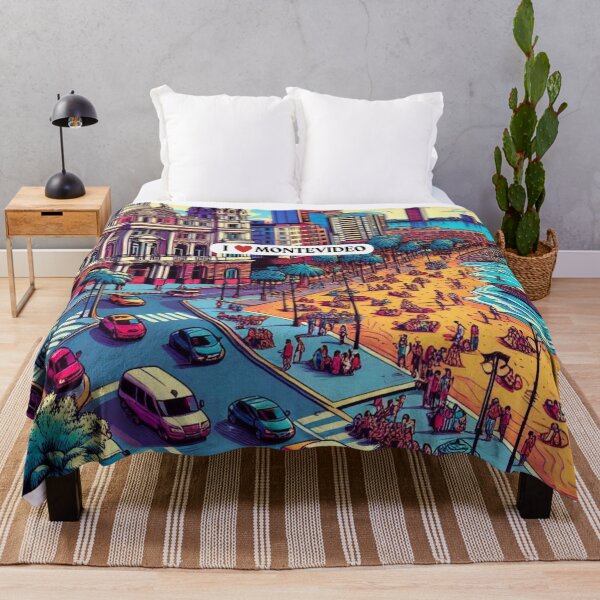 Item preview, Montevideo Uruguay Vacation AI Art – Perfect for Travel Lovers, City Enthusiasts & Stylish Urban Accessories designed and sold by knalpot-design.