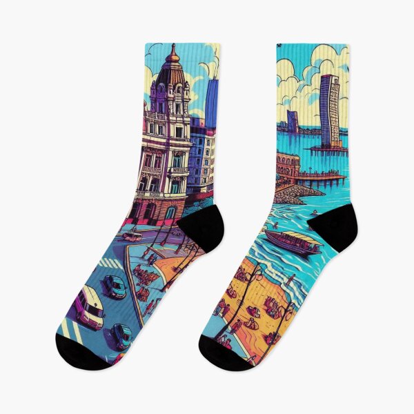 Item preview, Montevideo Uruguay Vacation AI Art – Perfect for Travel Lovers, City Enthusiasts & Stylish Urban Accessories designed and sold by knalpot-design.