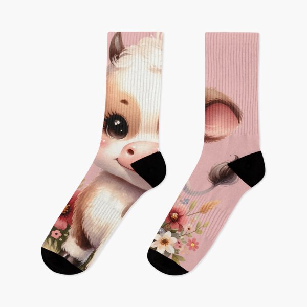 Item preview, "Adorable Baby Cow Grazing" designed and sold by Brochamorocha.