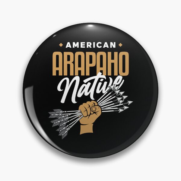 Item preview, AMERICAN ARPAPAHO NATIVE - Fist of Arrows - Indian Culture Black designed and sold by Darling DeDe.