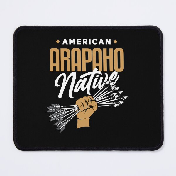 Item preview, AMERICAN ARPAPAHO NATIVE - Fist of Arrows - Indian Culture Black designed and sold by Darling DeDe.