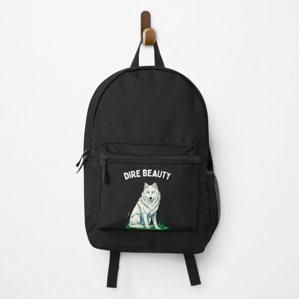 Item preview, Dire Beauty: The Watchful White Wolf Of The Wild designed and sold by elynne9.