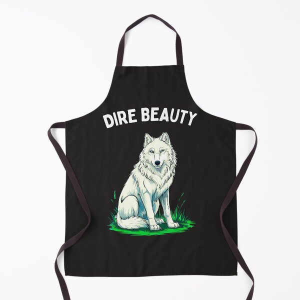 Item preview, Dire Beauty: The Watchful White Wolf Of The Wild designed and sold by elynne9.