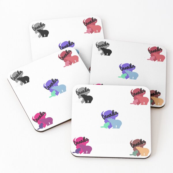 Item preview, Canadian Wilderness Animals Sticker Pack designed and sold by Animals-by-JB.