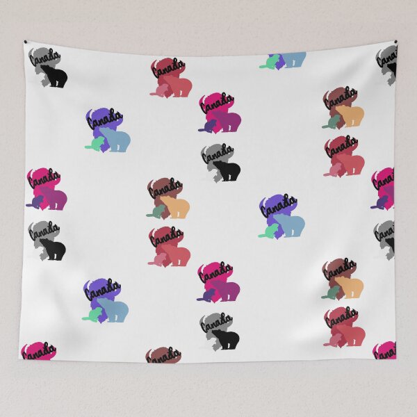 Item preview, Canadian Wilderness Animals Sticker Pack designed and sold by Animals-by-JB.