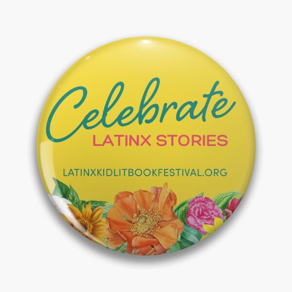 Artikelvorschau, Celebrate Latinx Stories Circle in Yellow entworfen und verkauft von LatinxKidLitBF.