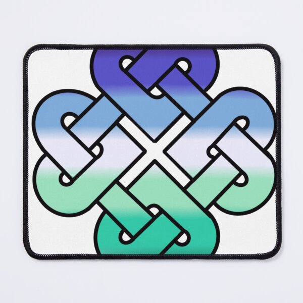 Item preview, Celtic Quarter Heart Pride Knot - Gay Variant designed and sold by cjo582.