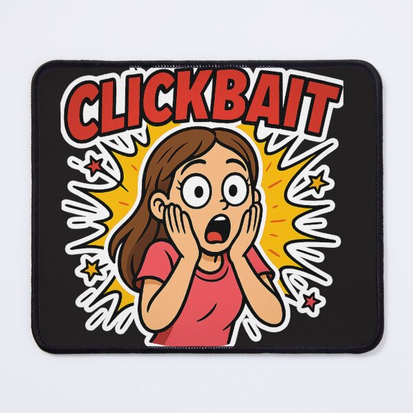 Item preview, clickbait meme designed and sold by MindsInBloom.