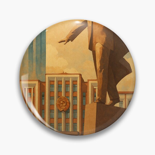 Item preview, Transnistria – Lenin Monument at Tiraspol Parliament designed and sold by Places On Earth.