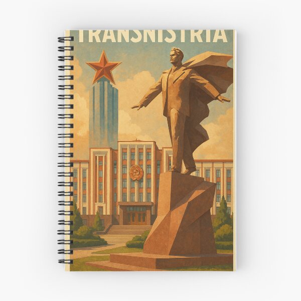 Item preview, Transnistria – Lenin Monument at Tiraspol Parliament designed and sold by Places On Earth.