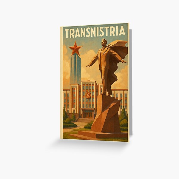 Item preview, Transnistria – Lenin Monument at Tiraspol Parliament designed and sold by placesonearth.