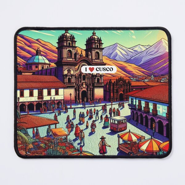 Item preview, Cusco Peru Vacation AI Art – Perfect for Travel Lovers, Culture Enthusiasts & Urban Adventure Accessories designed and sold by knalpot-design.