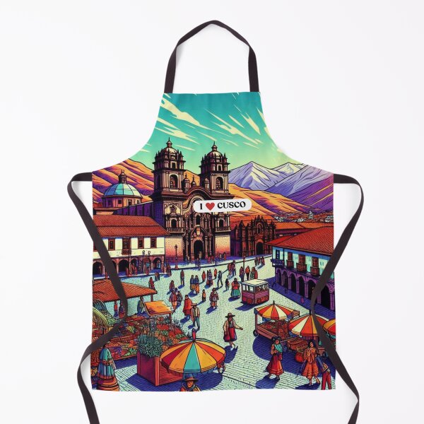 Item preview, Cusco Peru Vacation AI Art – Perfect for Travel Lovers, Culture Enthusiasts & Urban Adventure Accessories designed and sold by knalpot-design.