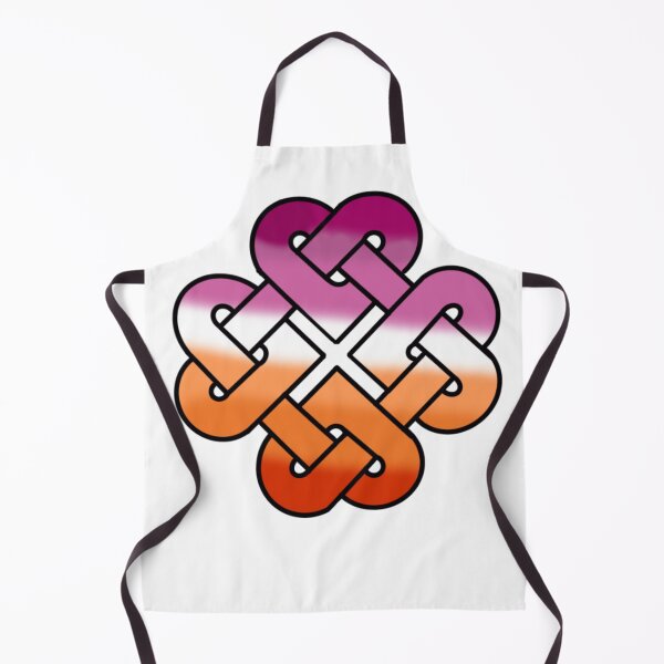 Item preview, Celtic Quarter Heart Pride Knot - Lesbian Variant designed and sold by cjo582.