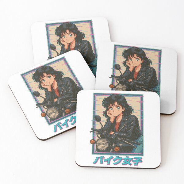 Item preview, 80's Bycicle japan anime girl designed and sold by Mistic-Fox.